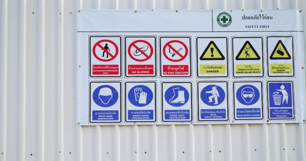 La segnaletica di sicurezza sui luoghi di lavoro 3